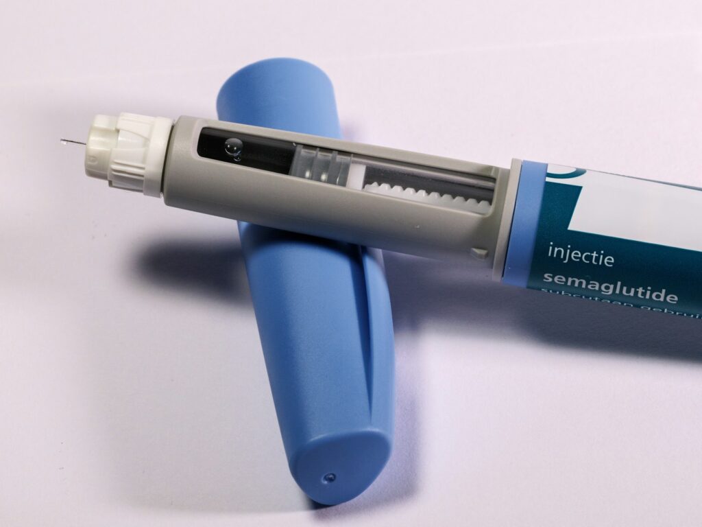 GLP-1 semaglutide injection pen — Ozempic, Wegovy, Mounjaro