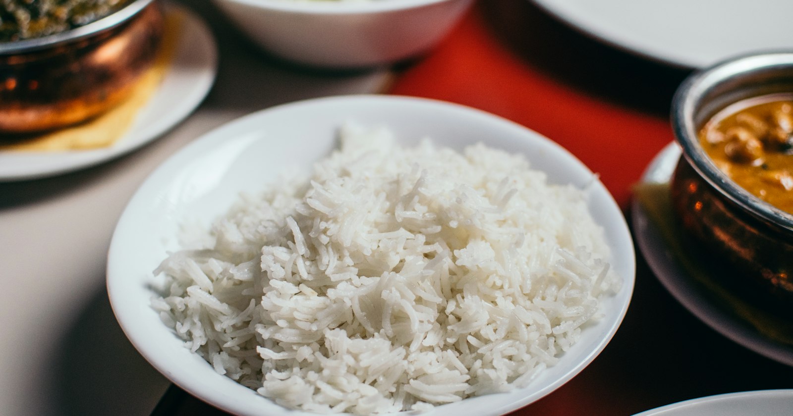 bowl of white rice